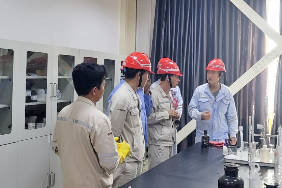 大唐印尼米拉务公司总经理现场督查化学危化品安全工作.png